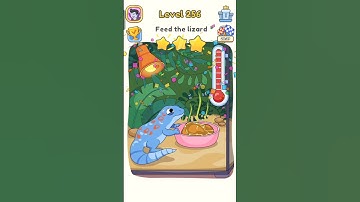 Feed the lizard | DOP 5 : Delete one part level 256