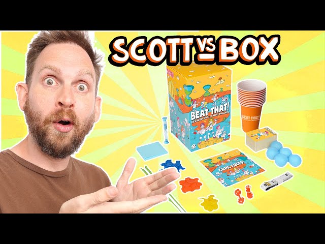 Beat That! The Bonkers Battle Of Wacky Challenges Game Unboxing