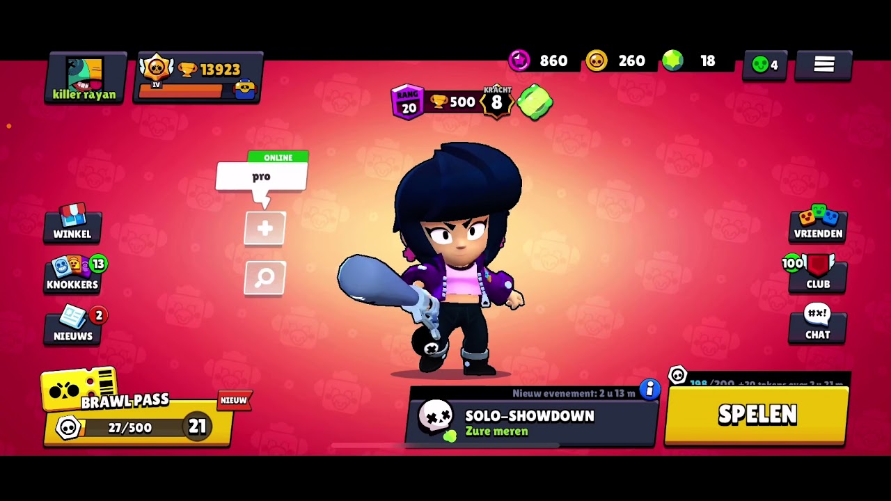 Brawl stars! Spelen met 2 wins!💫 - YouTube
