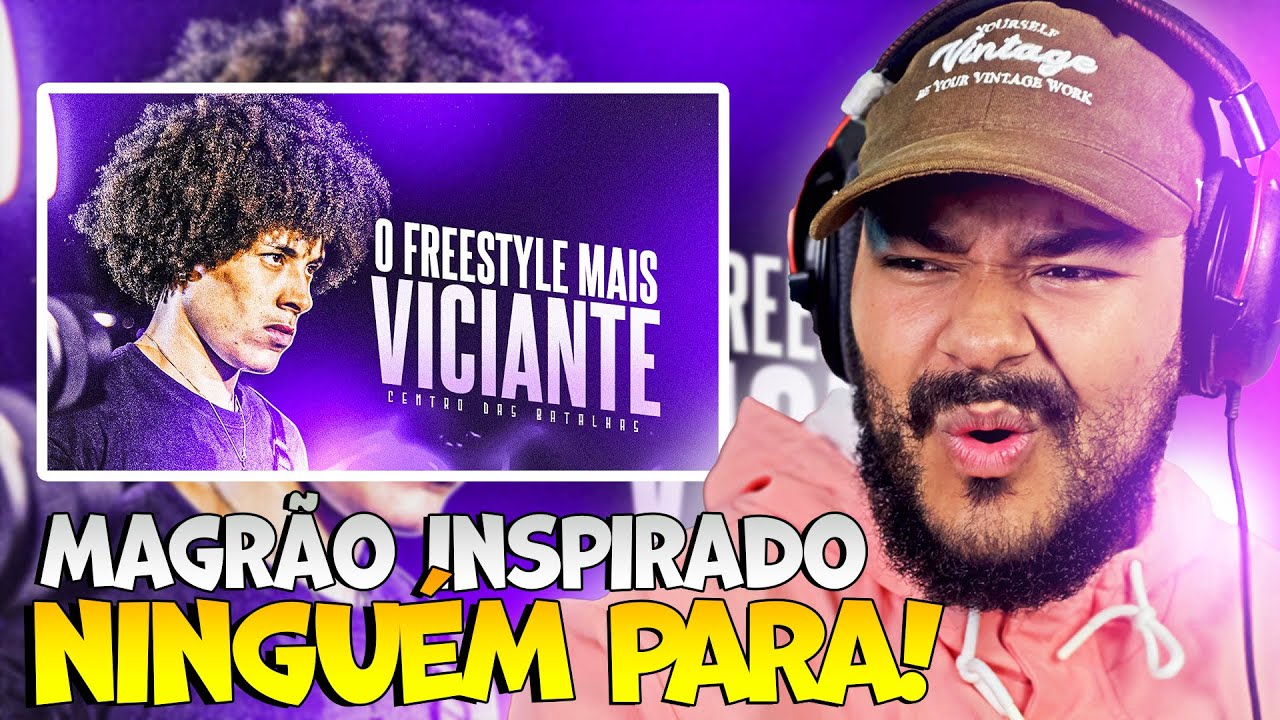 REAGINDO AO MAGRÃO INSPIRADO NINGUÉM PARA! 🐕 (ISSO FOI INSANO)