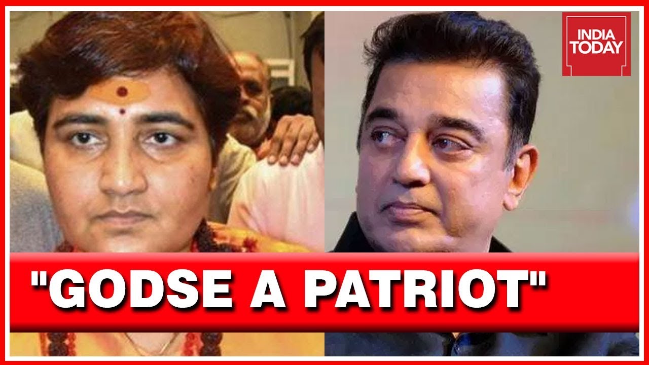Sadhvi Pragya Calls Nathuram Godse A 'Patriot' Slamming Kamal Hassan's Hindu Terror Remark
