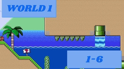 SMBX 1.4.5 The Rescue Original: 1-6 Mushroom Lake OLD (World 1 🍄)