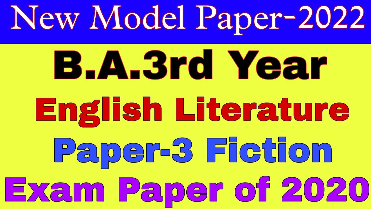 literature paper 3 2021