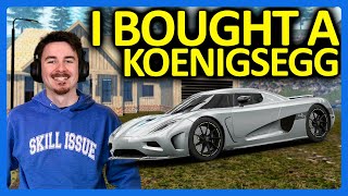 I Bought a Koenigsegg in Pumping Simulator