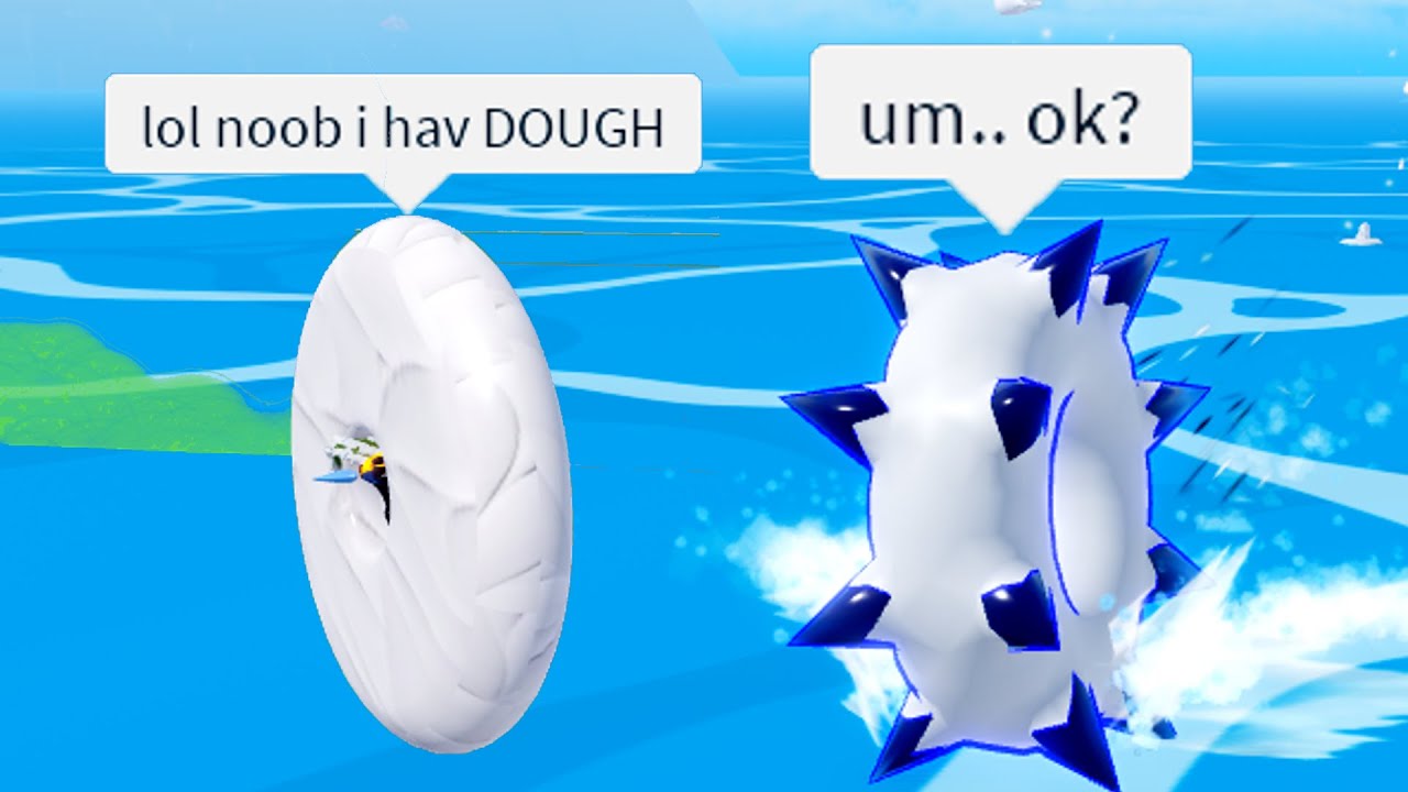 Toxic Kid uses Unawakened Dough against my Awakened Dough (Blox Fruits