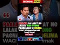 PAALALA NI GRECO BELGICA WAG PAGNASAAN SI DE LIMA
