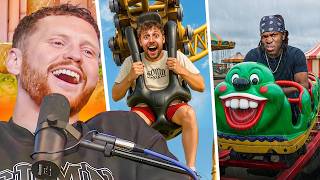 SIDEMEN REACT TO $100,000 VS $100 THEME PARK