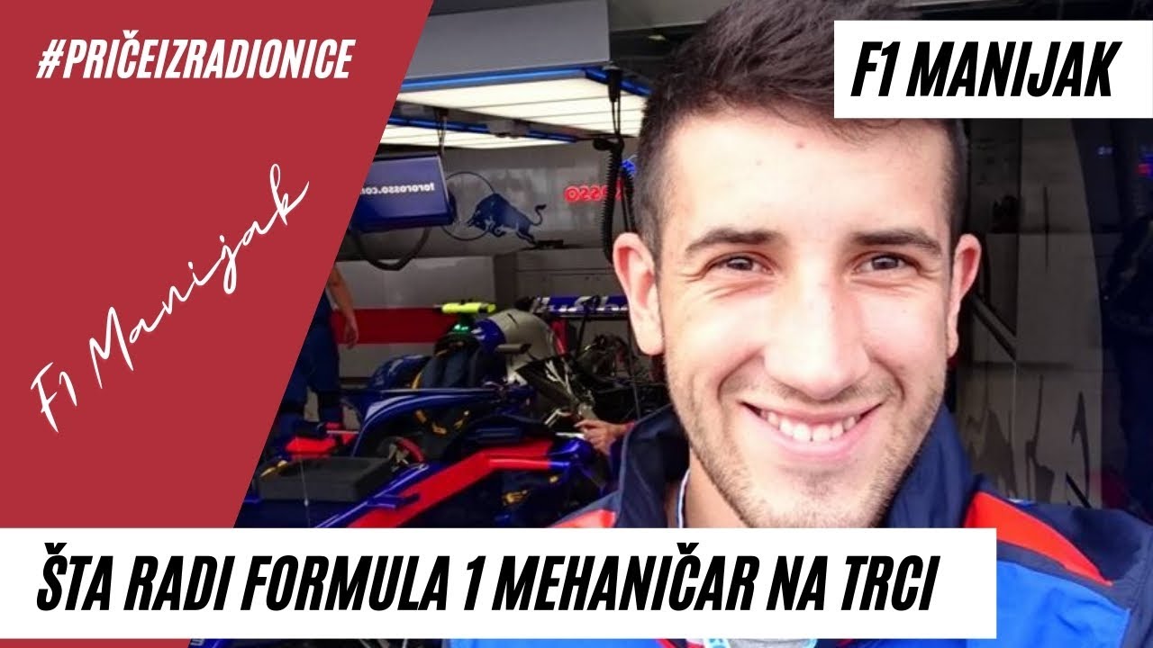 Šta radi F1 MEHANIČAR na trci | Priče iz radionice #23 - YouTube