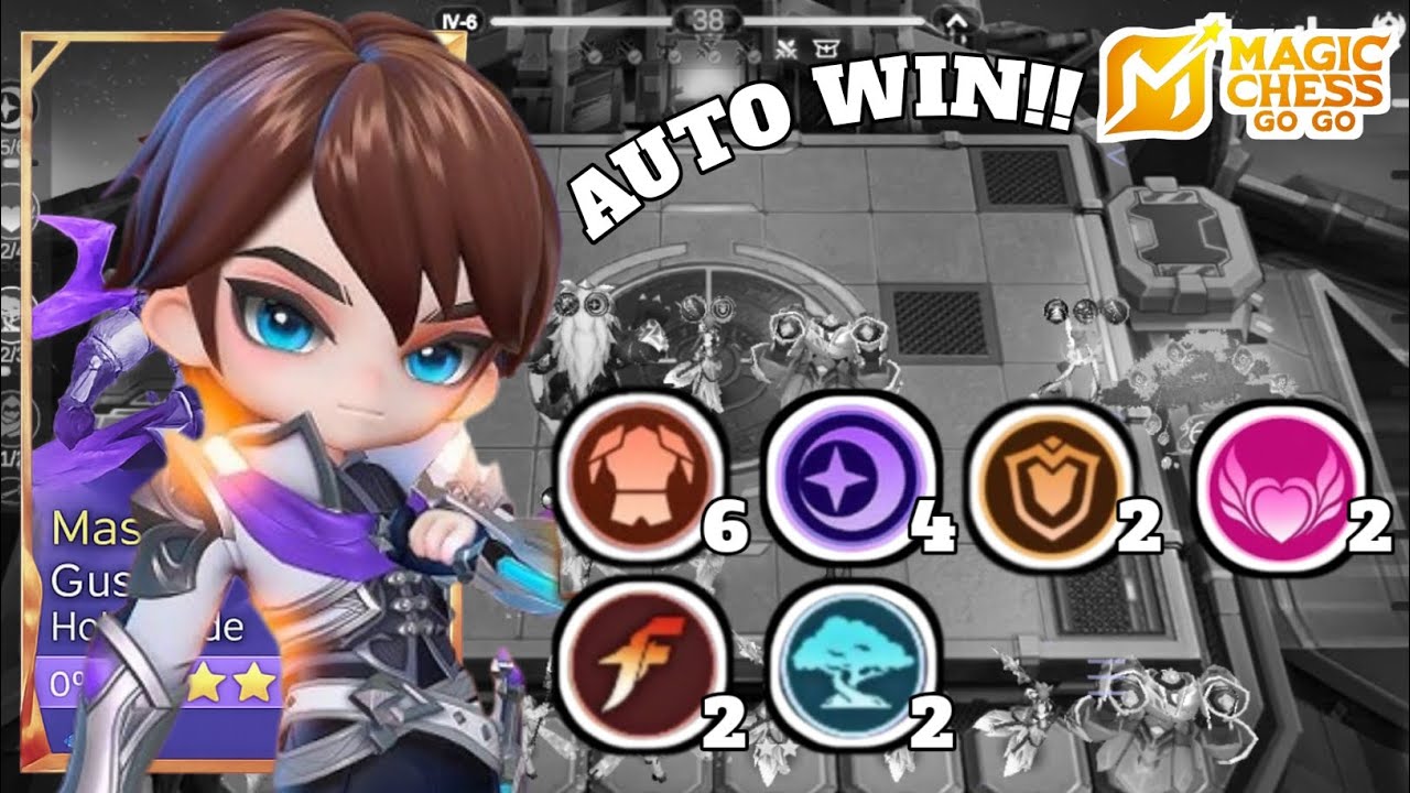 GUSION MODE DEWA!! 😈 Combo Dauntless 6 + Stargazer 4 Auto WINRATE NAIK!! | Magic Chess Go Go