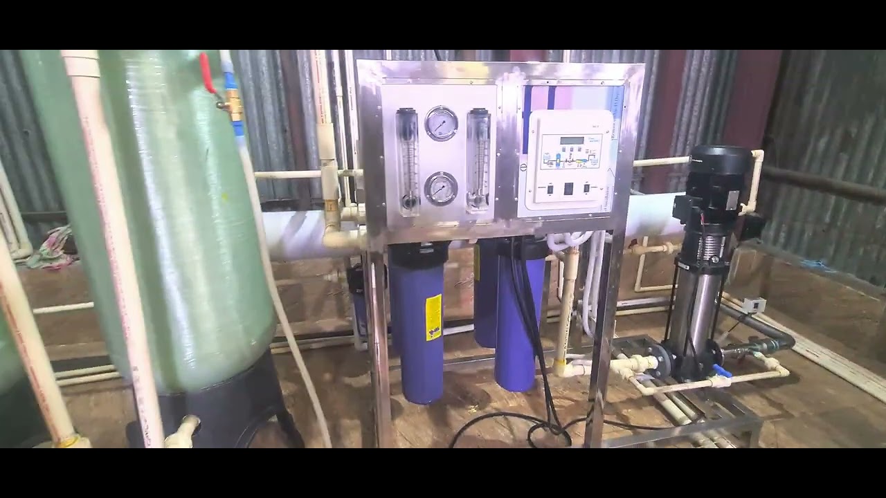 MGF SOFTENER TWO PASS RO PLANT 2000LPH AND 1500 LPH R.O PLANT WITH MIX BED