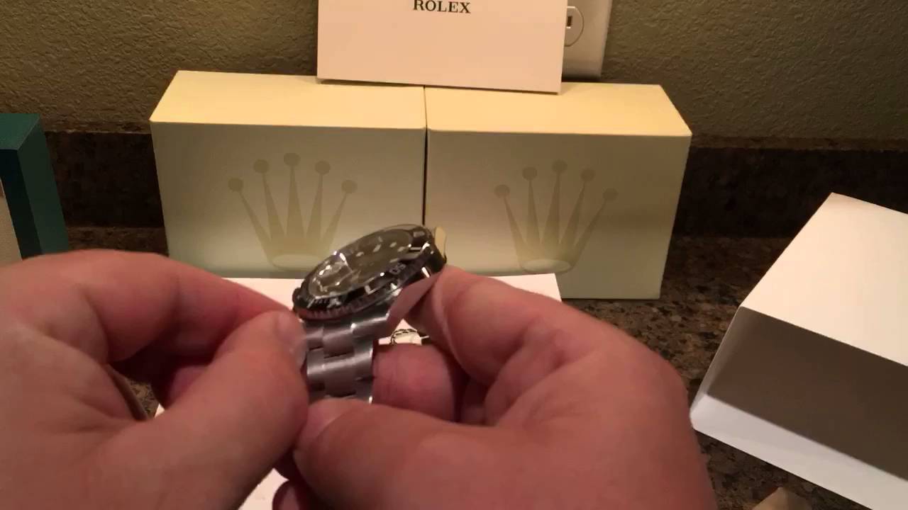 NEW Rolex Unboxing Timelapse