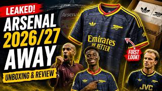 Arsenal 2026/27 Unboxing The NEW Adidas Gunners Away Kit! 🍌 Reverse Bruised Banana?! Premier League