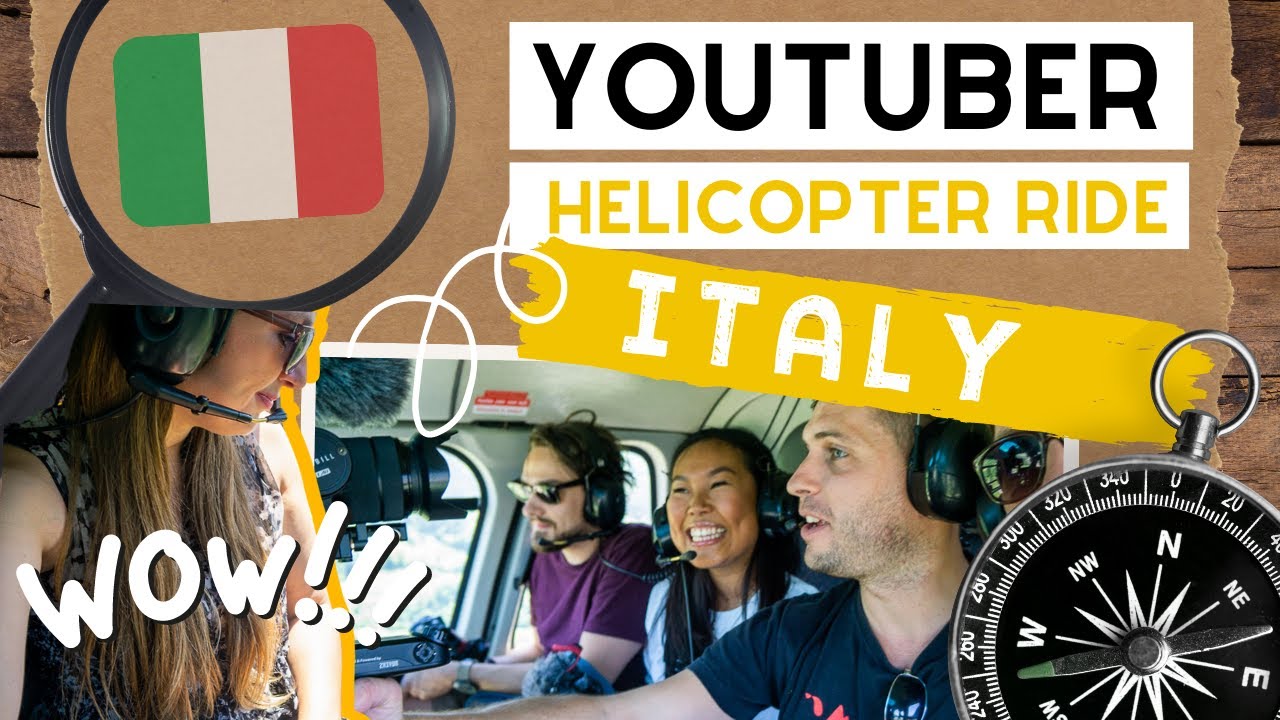 🇮🇹🚁 CRAZY Helicopter Ride in TRENTO Italy