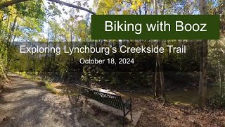 Exploring Lynchburg’s Creekside Trail @BillBooz