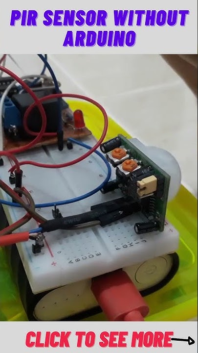 How to Make Pir Sensor Without Arduino #shorts - YouTube