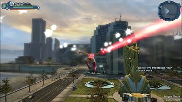 DCUO - testing acrobatics after putting a point into it