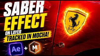 Make Logos Glow with Saber + Mocha Tracking in After Effects