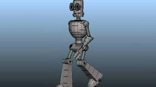 Robot Walk Cycle Demo