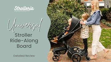Lascal Buggy Board Review and Demo - Universal Stroller Board