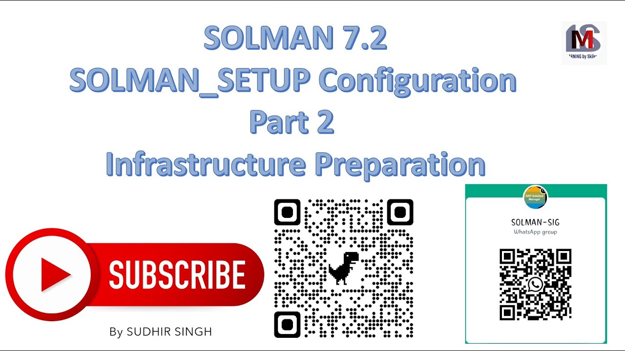 SOLMAN_SETUP Configuration Part 2 Infrastructure Preparation YouTube