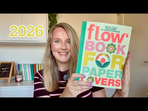Flow book for paper lovers 😍📚 2026 - flip through 📖