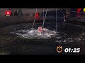 Hvor hurtigt kan de skære igennem 3 tykke træstammer? | Alle mod 1 | DR1