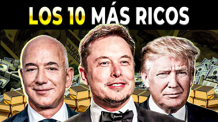 Las 10 PERSONAS Más RICAS Del MUNDO en el 2025