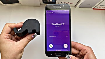 Samsung Galaxy A7 2017 incoming call & boot animation