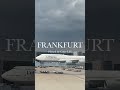 55秒でフランクフルトを旅する🇩🇪