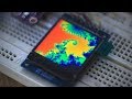 STM32 microcontroller demo with ST7789 240x240 LCD (mandelbrot, checkboard, image)