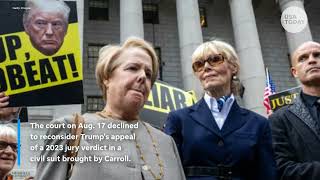 Supreme Court rejects renewed Trump appeal in E. Jean Carroll case