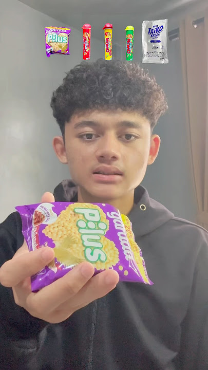 makan jajanan pilus,chacha merah kuning hijau dan taiko krezz