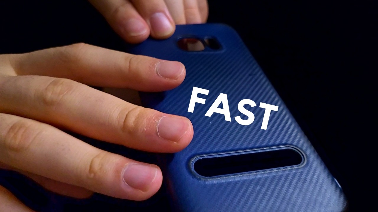 *99.9% addictive* fast and aggressive asmr tapping (no talking)