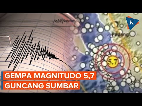 Gempa M 5,7 Guncang Sumbar Pagi Ini, BMKG Pastikan Tak Berpotensi Tsunami