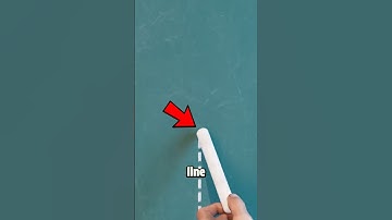 How To Draw A Perfectly Dotted Chalk Line 🤔
