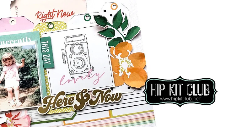 Scrapbook Process #68 | Hip Kit Club Ad | Here & N...