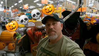 Searching for Halloween Deco at Home Depot | Range Time??