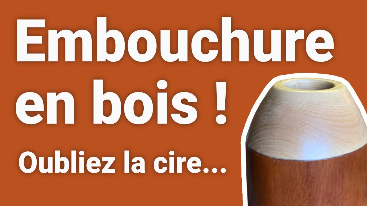 Comment fabriquer une embouchure en bois pour son didgeridoo (tuto