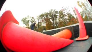 Freaking Cones at Dunkirk Skatepark (MY 150th VIDEO!!!!!)