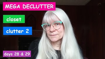 MEGA DECLUTTER CHALLENGE! 50 Items per Day for a Month--DAYS 28 & 29/ DOOM Room/ POEM/ #simplifying