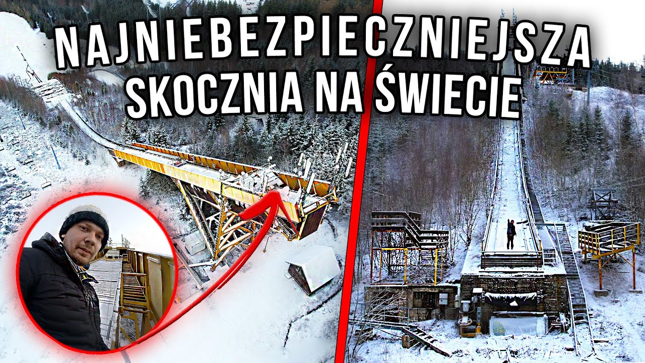 Największa opuszczona skocznia na świecie tu Małysz zdobywał złoto