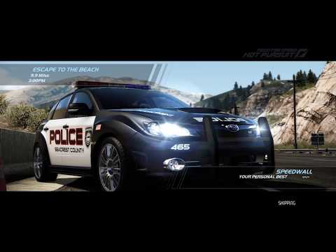 NFS Hot Pursuit Subaru Impreza WRX STI POLICE HD1080p 60FPS