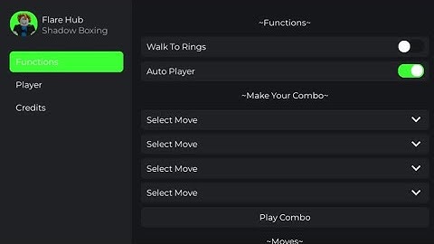 Roblox Flare hub shadow boxing Script (Pastebin)🩷