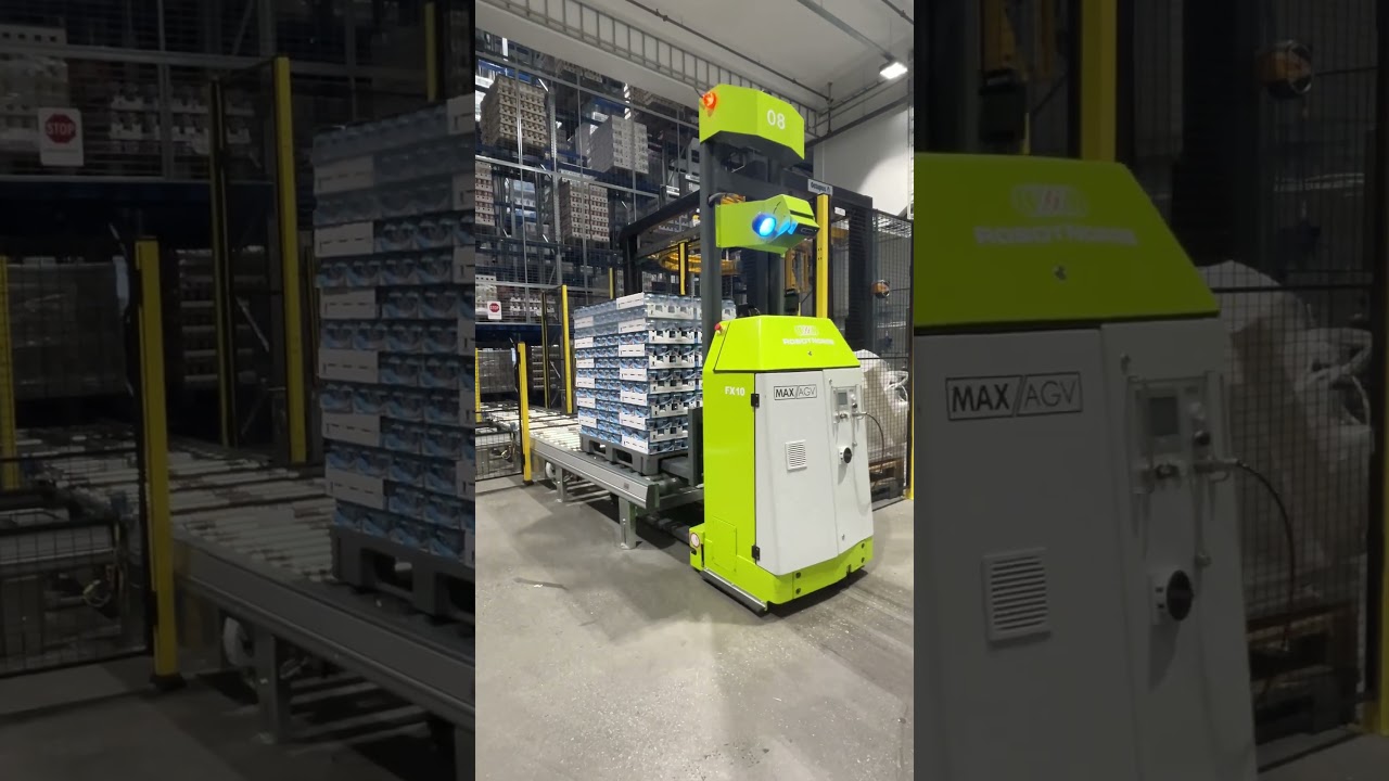 Effektiv logistikk hos Q-Meieriet Kverneland: Vedlikehold av AGVer