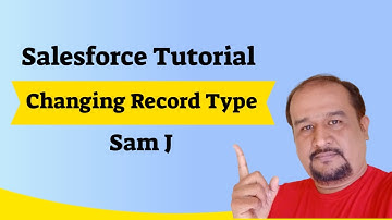 Salesforce Online Tutorial - Record Type of record can