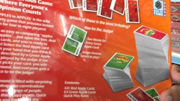 APPLES to APPLES Game by MATTEL GAMES [PARTY BOX]
