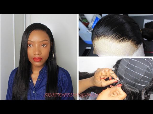 COMMENT FAIRE UNE PERRUQUE AVEC UNE LACE FRONTAL | HOW TO MAKE A LACE  FRONTAL WIG | Ft YIROO HAIR - YouTube
