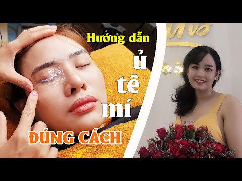 Video Học phun xăm thẩm mỹ: Ủ tê mí đúng cách trước khi phun... - youtube