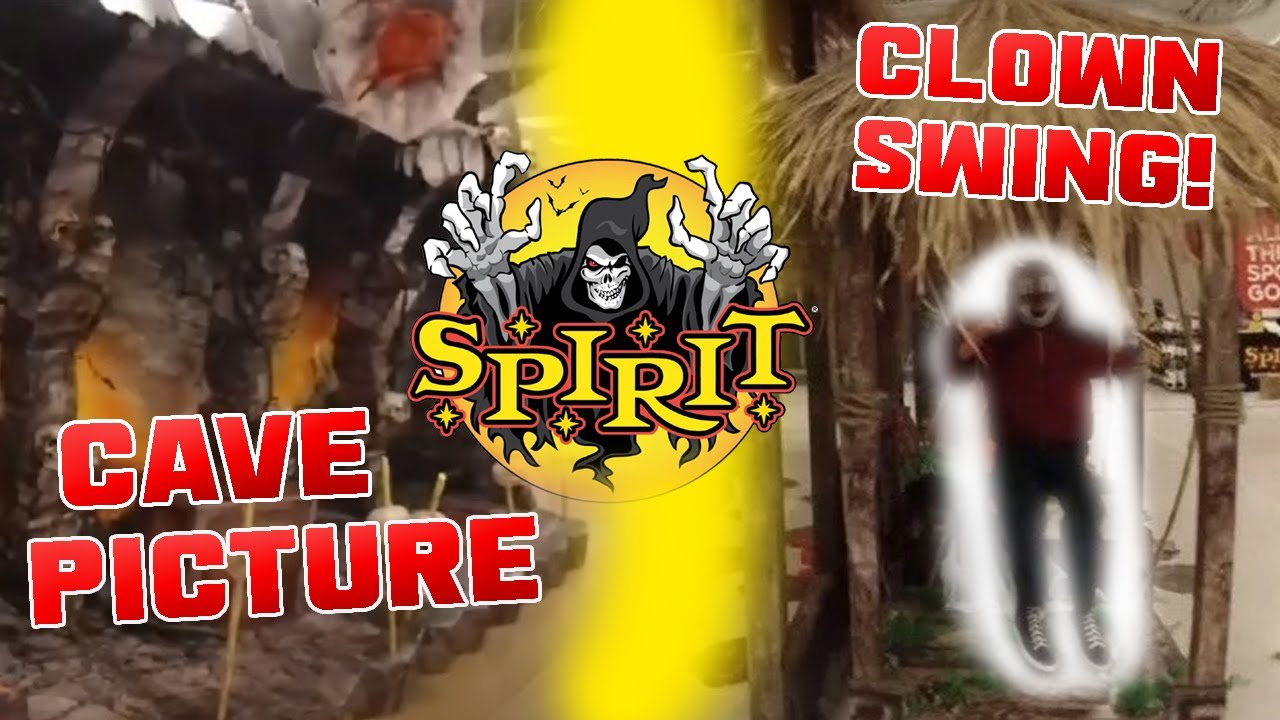 Clown Swing Animatronic LEAKED! Cave Theme First Look! #SpiritSneakPeeks2020