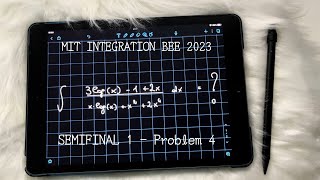 ASMR | MIT Integration bee 2023: Semifinal 1 - Problem 4